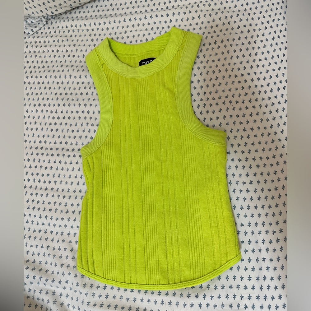 Urban Outfitters BDG lime green tank top